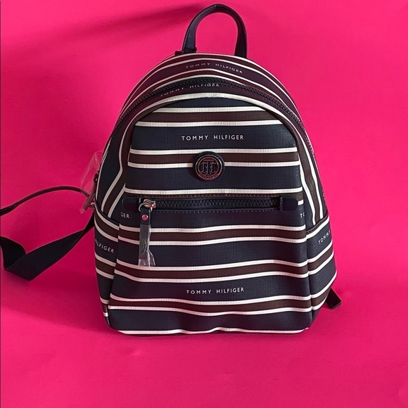 Tommy Hilfiger Bags Tommy Hilfiger Mini Small Backpack Navy White